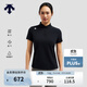 DESCENTE迪桑特WOMEN’S TRAINING系列女士短袖POLO衫 BK-黑色 M (165/84A)
