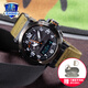 卡西歐（CASIO） 【全國聯(lián)保】手表三重感應(yīng)器碳素纖維表帶戶外登山表太陽能男表 PRW-6600YB-3