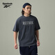 銳步銳步官方25春夏新款男女圓領(lǐng)透氣運動(dòng)休閑針織短袖T恤 25SRE405UGH1 炭黑 L