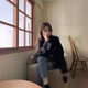 衣然呈品小個子溫柔氣質(zhì)新款長袖小香風外套女裝春季黑色寬松百搭開衫上衣 黑色 M 【建議95-105斤】