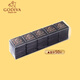 歌帝梵（GODIVA）85%黑巧克力 50片250g 實(shí)惠裝 烘焙原料 零食 喜糖 生日禮物女友