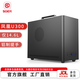 碩一鳳凰U300 320臺式機電腦matx迷你機箱itx白色非側透mini小尺寸手提主機箱殼家用商務(wù)辦公桌面搭配 鳳凰U300 黑色提手版