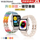 watchbond適用VIVO Watch 5手表表帶watch gt鏈式鏤空硅膠腕帶智能星輝皓月watch3/2辰夜黑月光白女生夏透氣 【鏤空硅膠-時尚淺金扣】馬卡龍色-玫瑰金扣 適用iQoo/VI