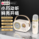 全民K歌麥克風(fēng)音響一體機新款無(wú)線(xiàn)藍牙唱歌娛樂(lè )話(huà)筒手提便攜小音箱直播家庭ktv音響套裝露營(yíng)唱K禮物 MZ12【茉莉白】旗艦配置 便攜式K歌音箱【長(cháng)續航】