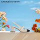 CHARLES&KEITH法式拼色方頭粗跟瑪麗珍鞋七夕禮物CK1-60361507 Cream奶白色 37