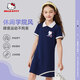 Hello Kitty女童連衣裙夏季2025新款兒童衣服學(xué)院風(fēng)裙子女孩POLO裙洋氣夏裝