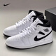 耐克（NIKE）AJ1高幫籃球鞋2025夏季新款男鞋AirJordan1時尚透氣運動鞋休閑鞋 DQ8426-132白色 42