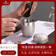 泰芝寶（THAISEBERG）純錫罐錫器保鮮茶葉罐精美錫制便攜密封罐茶葉盒中秋節(jié)禮品禮盒裝
