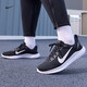 NIKE耐克女鞋 秋季新款時(shí)尚潮流輕質(zhì)緩震透氣網(wǎng)面休閑跑步鞋 DV0746-004黑白赤足12 38.5