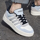 阿迪達斯 （adidas）官方網(wǎng)男鞋 2025秋季新款運動(dòng)鞋潮流時(shí)尚耐磨休閑鞋低幫板鞋子男 經(jīng)典款板鞋/淺藍/現貨速發(fā) 44