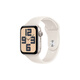 Apple Watch SE 2024款智能手表44毫米星光色鋁金屬表殼星光色運動型表帶M/L【GPS款】聯(lián)通補貼