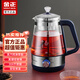 金正煮茶器家用全自動保溫黑茶煮茶壺蒸汽玻璃電花茶壺養(yǎng)生蒸茶壺 藍色 1L 【四擋保溫】