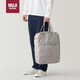 無(wú)印良品（MUJI）不易沾水 可折疊大容量手提包 七夕禮物 深米色 大包