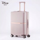 迪士尼可登機出差行李箱輕音萬(wàn)向輪旅行箱女密碼拉桿箱商務(wù)男 淺咖色 20英寸