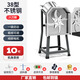 電動(dòng)切草機(jī)養(yǎng)殖豬草切碎機(jī)家用小型飼料鍘草機(jī)粉碎機(jī)雞鴨鵝碎草機(jī) 八刀不銹鋼38款切草機(jī)+銅芯電機(jī)