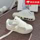 回力四季原創(chuàng)小眾設(shè)計(jì)可愛面包鞋女2025新款學(xué)生板鞋女休閑韓版百搭鞋子女 奶油白 單層 【升級款專柜版】 37 (235mm) 【標(biāo)準(zhǔn)尺碼】