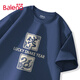班尼路（Baleno）本命年純棉短袖t恤男夏季重磅寬松國潮青年打底衫2025男生衣服