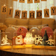 軒締閣生日快樂LED燈發(fā)光字牌生日場景布置氣氛圍道具餐廳室內(nèi)桌面創(chuàng)意 生日快樂+蛋糕【暖燈電池款】