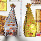 天孝堂 金山銀山清明節頭七五七周年祭日祭祀用品 金山銀山1對 小號金山銀山1對+天梯+汽車(chē)+金磚元寶黃紙等