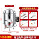 愛思考（AISIKAO）380V220v電熱烤鴨爐不銹鋼燒鴨爐烤雞爐燒鵝爐烤牛肉干商用自動 1米寬電爐-201鋼 380V(12KW)