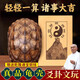 天然烏龜殼真龜甲文玩六爻卜搖卦工具周易64卦乾隆銅錢(qián)手把件擺件 普通款6-8cm龜殼+銅錢(qián)