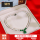 知尊 淡水珍珠項鏈女媽媽款強光銀首飾品送婆婆母親節(jié)禮物 吊墜珍珠項鏈+禮盒