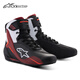 Alpinestars FASTER-4 a星摩托車(chē)四季騎行鞋機車(chē)鞋防摔摩托短靴騎士靴男女 黑/白/暗紅1299 43