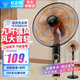 鉆石牌（DIAMOND）落地扇家用電風(fēng)扇辦公室風(fēng)扇客廳大風(fēng)量定時遙控機(jī)械搖頭風(fēng)扇立式電風(fēng)扇 17英寸九葉【機(jī)械款】升級款