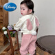 迪士尼（Disney）女童超萌套裝秋季嬰兒衣服可愛兔子衛(wèi)衣褲子韓版小童秋季兩件套 套裝春秋款 100