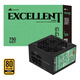 長(cháng)城（GreatWall）E系列金牌全模臺式機電腦電源（ATX3.1標準/PCIe5.1/全電壓/單路12V/漏電監測/） E7金牌全模ATX3.1（額定750W）