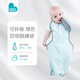 LOVE TO dream澳洲品牌防驚跳睡袋嬰兒睡袋防踢被純棉可拆袖投降式寶寶睡袋 薄荷綠 四季通用 L碼:13-20斤 (約6-9個(gè)月)