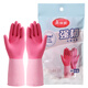 美麗雅強(qiáng)韌光里乳膠手套家務(wù)衛(wèi)生打掃洗衣清潔廚房洗碗護(hù)手膠皮手套橡膠 中號(hào)