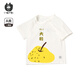 小豬大衛(wèi) PECODAVID兒童T恤夏裝新品100%棉男寶女寶寶短袖百搭防蚊褲0-3歲 大利 90