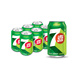百事可樂 7喜 七喜7up 檸檬味 碳酸飲料 330ml*6聽 百事出品