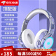 小米部依同款哈曼頓柏林之聲音效國(guó)潮頭戴式藍(lán)牙耳機(jī)無(wú)線電競(jìng)游戲降噪PC電腦教師節(jié)禮物 頂配版【藍(lán)白調(diào)】高效隔音