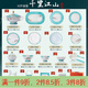 景德鎮（jdz）碗盤(pán)旗艦白瓷餐具套裝輕奢扒花開(kāi)窗碗碟套裝家用中式陶瓷碗盤(pán)喬遷 【禮盒裝】千里江山12人92件(黃