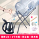 納居倒置桶裝水支架臺式抽水泵取水壓水器飲水機礦泉水純凈水桶支架 銀色u型+2個(gè)水嘴+防塵蓋+撬木棍