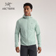 ARC'TERYX始祖鳥 KYANITE LIGHTWEIGHT HOODY 舒適 男子 抓絨衫 STONE GREEN/原石綠 M