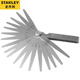 史丹利（STANLEY）23件塞尺不銹鋼間隙尺塞規厚薄單片厚度尺厚薄量具塞片 36-115-23