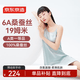 京東京造【禮盒裝】100%桑蠶絲睡衣女喜愛重磅真絲睡裙子禮物水藍(lán)L