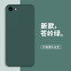 彩畫家 適用iPhone 16E手機殼2025純色液態(tài)硅膠蘋果16E男女款防摔直邊軟殼16e簡約時尚輕奢se4超薄保護套 蘋果16e【暗夜綠】+硅膠掛繩