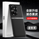開(kāi)美智（KMaxAI）適用榮耀300 Ultra手機殼榮耀300ultra素皮保護套輕薄軟邊金屬鏡圈全包防刮防摔膚感商務(wù)皮套 黑色