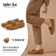 Walker Shop奧卡索休閑鞋女單鞋舒適休閑豆豆鞋女一腳蹬平底樂福鞋女C131016