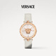 范思哲（VERSACE）手表女25年新品瑞士奢華美杜莎女士手表/七夕情人節(jié)禮物送女友 VE0B00225 34mm 【2+2四年聯(lián)保】