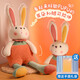 萬(wàn)火兔子玩偶毛絨玩具小女孩生日禮物女生兒童玩具3-6歲女童娃娃公仔