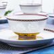 古鎮陶瓷碗個(gè)人專(zhuān)用陶瓷碗飯碗家用景德鎮飯碗米飯碗湯碗玲瓏瓷青花瓷白瓷 金玉滿(mǎn)堂 飯碗單個(gè) (買(mǎi)5贈1)