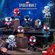 KKV正品HOT TOYS漫威蜘蛛俠2COSBI迷你人偶系列盲盒小型手辦玩具擺件 隨機發(fā)1個（如需端盒數(shù)量拍8個） 拆封后不支持無理由退貨退款