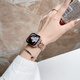 方哲品牌原裝適用蘋果iwatchs10表帶iwatch9/8/7金屬腕帶Ultra2/1時尚個性女款替換帶 玫瑰金 適用iwatch10【42MM表盤】