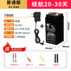 甲盾士4伏電子秤電池臺(tái)秤4v4ah\/20hr蓄電池通用4v45電子稱干電瓶充電器 4V4ah電池+電子秤充電器
