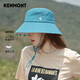 卡蒙（Kenmont）夏季漁夫帽薄款折疊防曬太陽帽日系短檐防紫外線盆帽女km-3874
